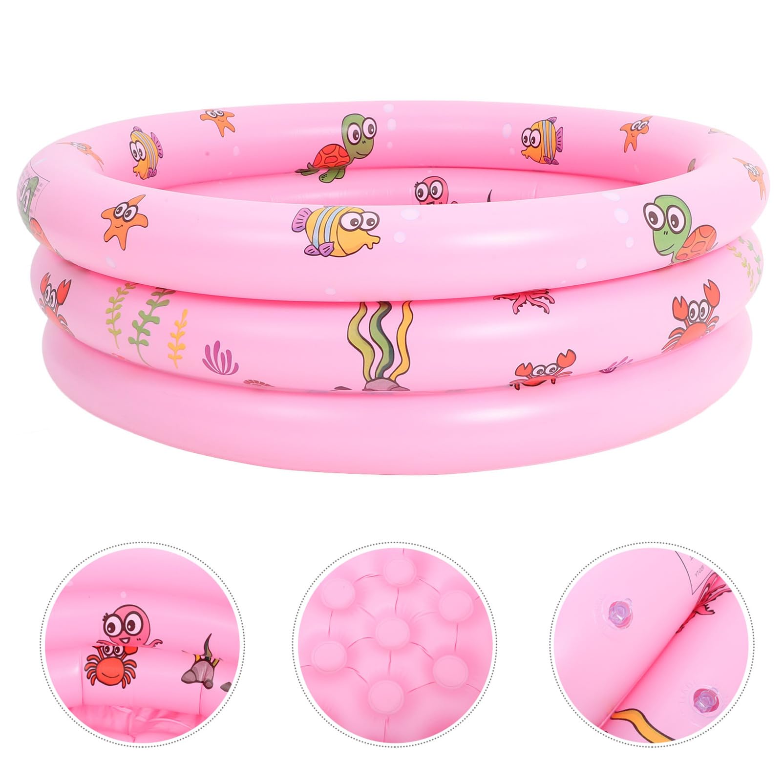 CORHAD Summer Inflatable Pool for Inflatable Swim Pool Portable Design for Indoor Outdoor Use for Parties Family Fun