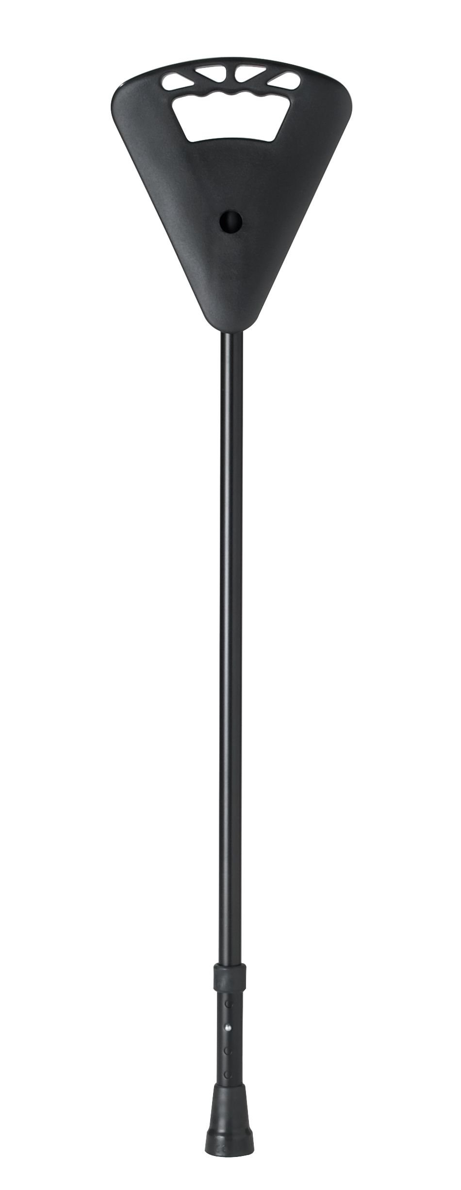 activera Flipstick Sitzstock Wanderstock mit Sitz schwarz höhenverstellbar von 87-91cm