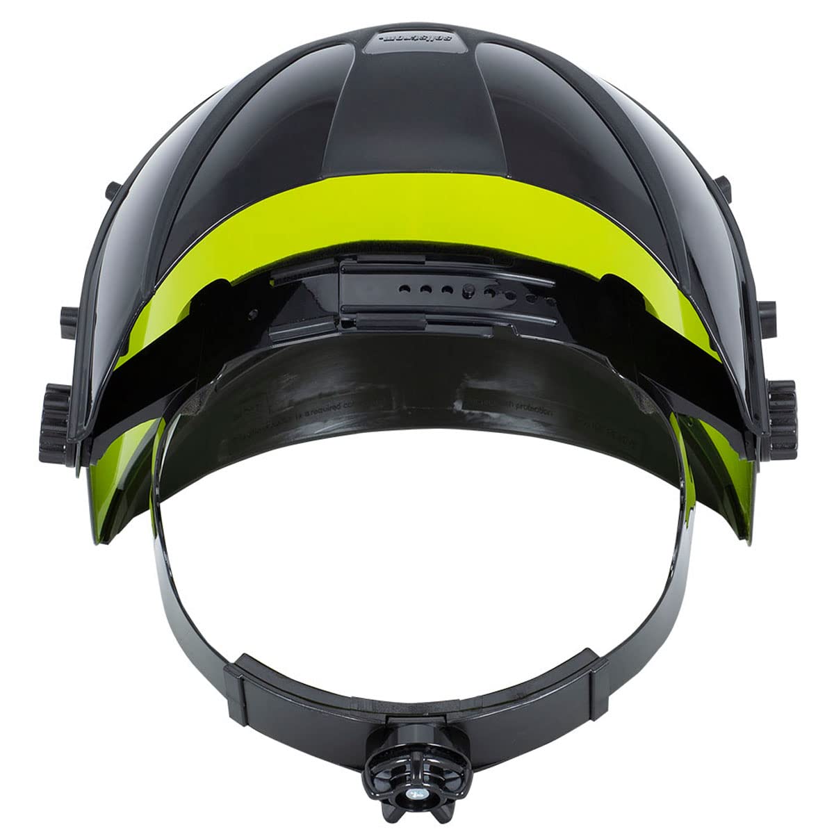 Sellstrom 312 Series ArcFlash Black Crown/Chin Guard and Polycarbonate 9.9 Cal Anti-Fog Window Protective Faceshield (Varios opciones de estilo)