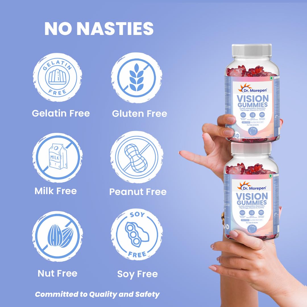 Dr. Peacock Vision Vision Lutein, Estaccanthin, Zexanthin, Vegetarian Omega, Vitamin A, C & E for Dry Eyes, Blue Lights Protection and Eye Fatigue - 60 Sums Dr. Peacock Vision Vision Lutein, Estaccanthin, Zexanthin, Vegetarian Omega, Vitamin A, C & E for Dry Eyes, Blue Lights Protection and Eye Fatigue - 60 Sums