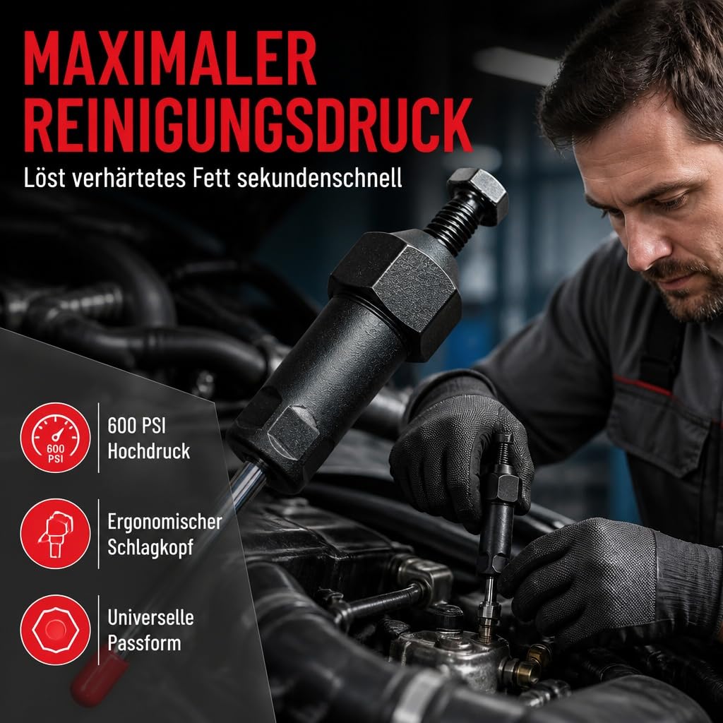Schmiernippel Reinigungswerkzeug, Schmiernippel Reiniger (Long,M6 M8)