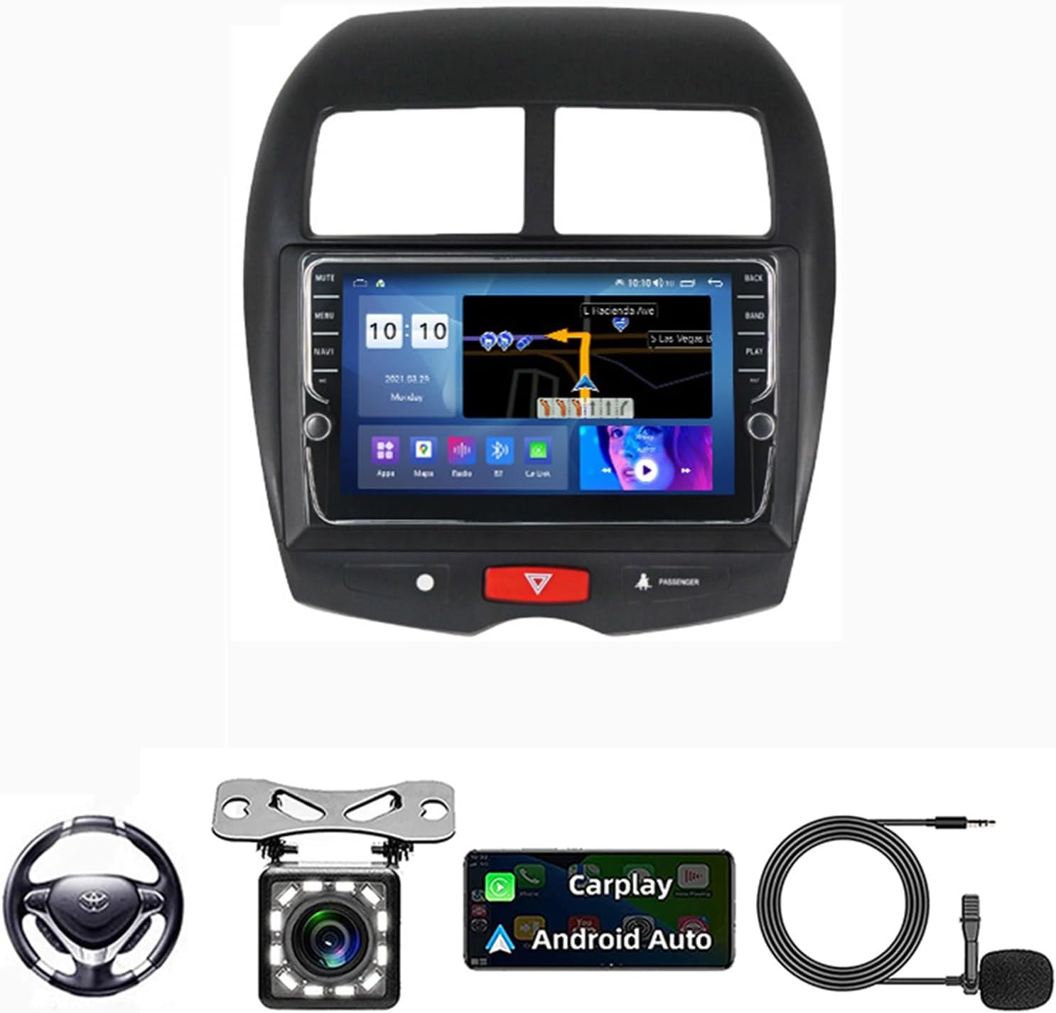 Car GPS Android 11 9 Inch Touch Screen Navigator Car Radio For