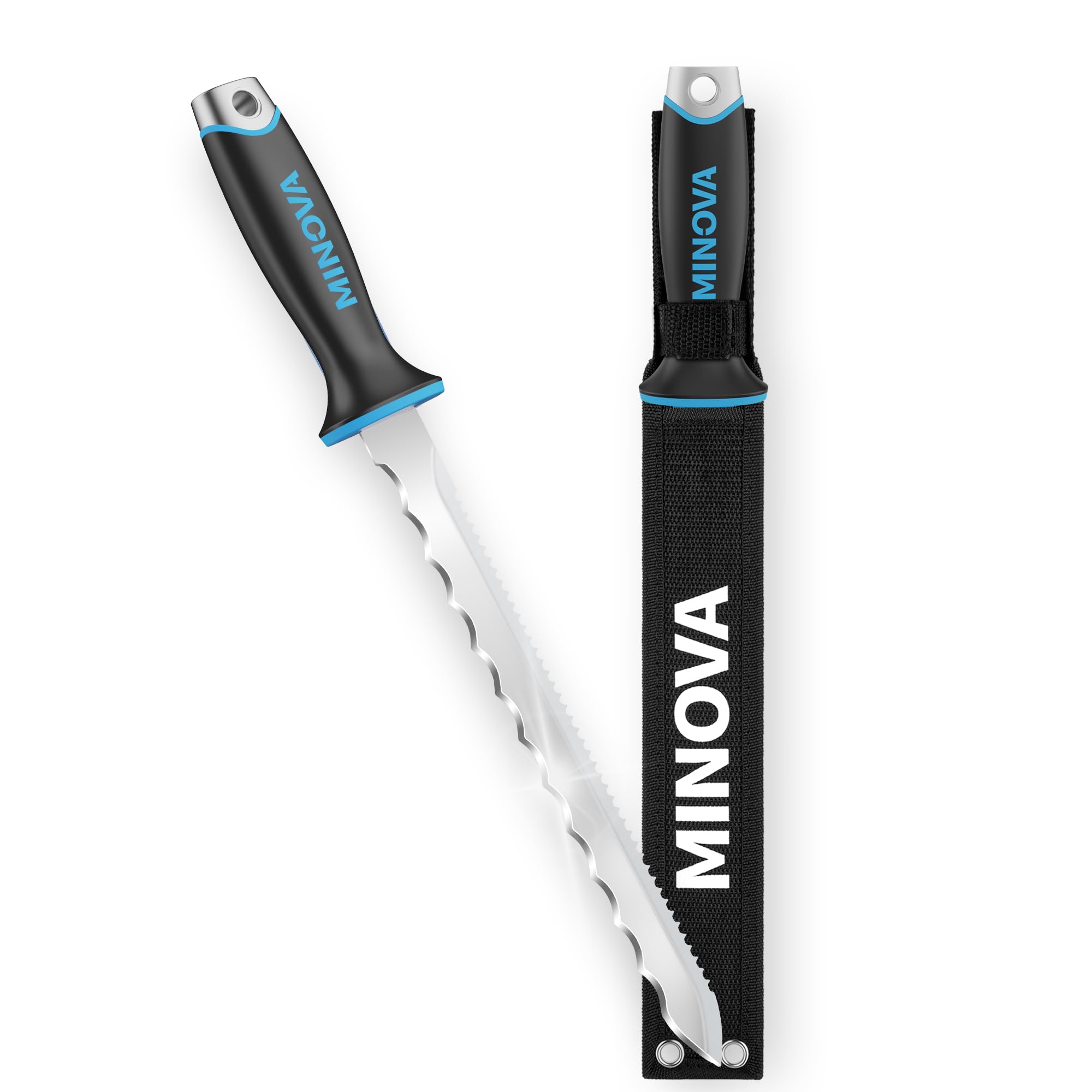 Insulation Knife with Hammer - 11" Serrated Blade -1 Insulation Knife with Hammer - 11" Serrated Blade -1