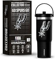 Vista 8 de Hydrapeak x Vaso de acero inoxidable con licencia oficial de la NBA de Boston Celtics de 32 onzas con asa y tapa con popote, botella de agua a