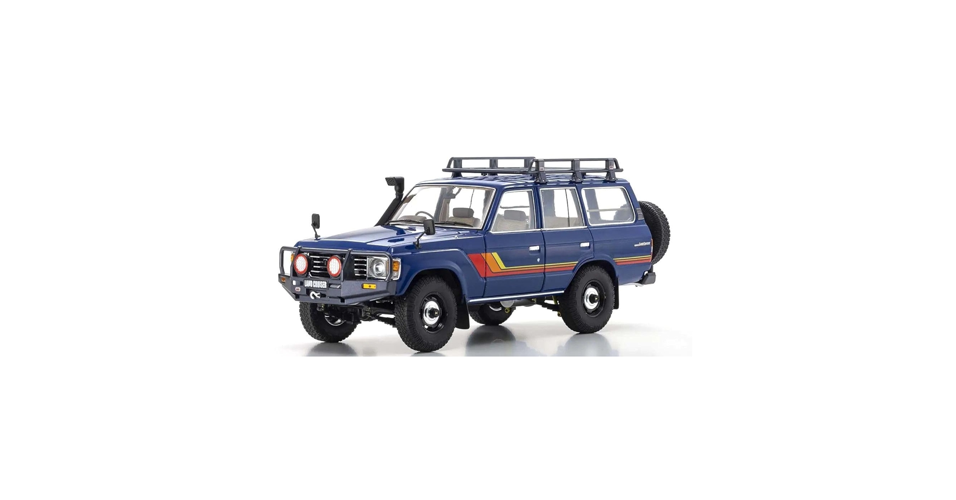 Amazon.com: Kyosho 1:18 Toyota Land Cruiser 60 1980 Blau