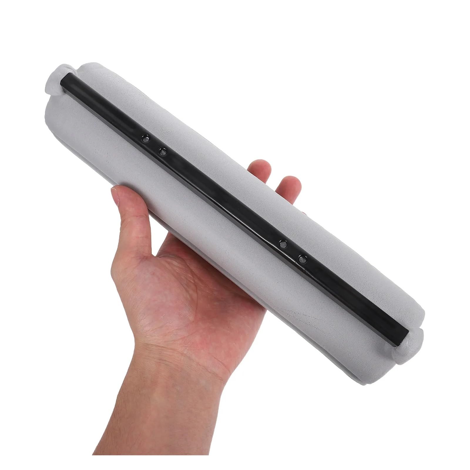 PVA-Schwammmoppkopf, 4 Sätze Rollendruck | ~26 cm PVA-Schwamm; Rollenschlitz + Schraubbefestigung; hohe Saugfähigkeit; Passend for die meisten Roller-Squeeze-Mopps