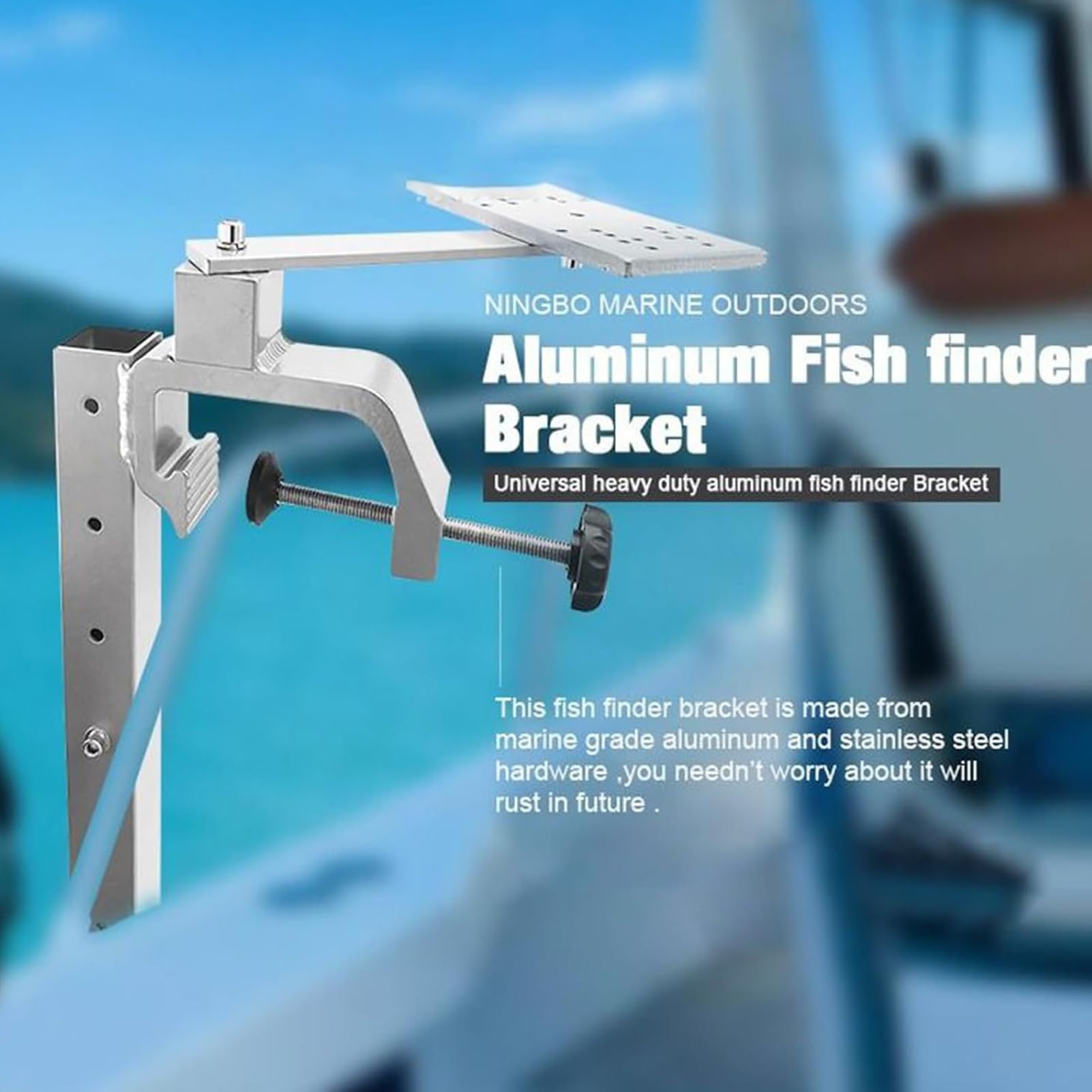 Soporte Para Sonda De Pesca 360 Altura Ajustable Accesorios Nauticos