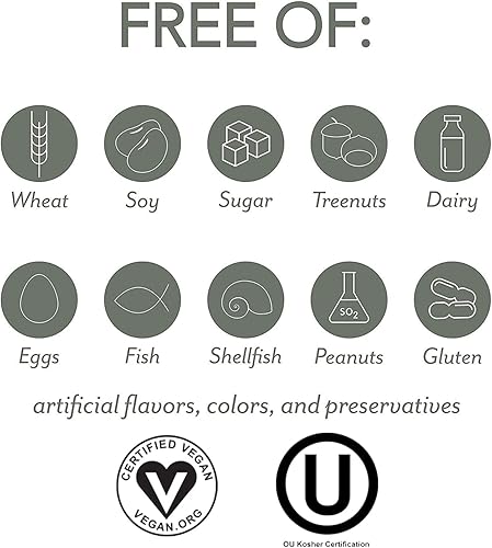 Miniatura 3 de PlantFusion Vitamina D3 vegana 2000IU, vitamina D3 orgánica, procedente de liquen a base de plantas Vitashine, promueve la salud inmunológica y