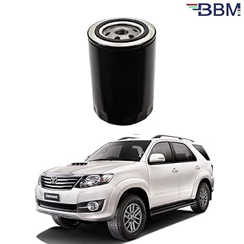 BBM High performance Oil Filter Compatible With Toyota Fortuner Diesel Engine Type-1 [ Random Colour ] year 2012 2013 2014 2015