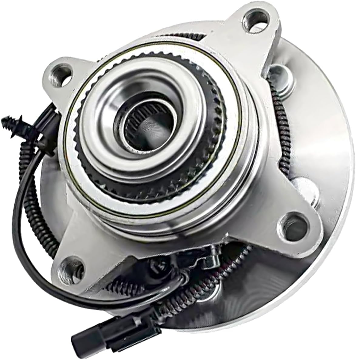 515142 Front Wheel Bearing Hub Assembly 6 Lugs 4WD for Ford F150 Expedition 2011-2014, Lincoln Navigator Hub Bearing w/ABS 2Pcs