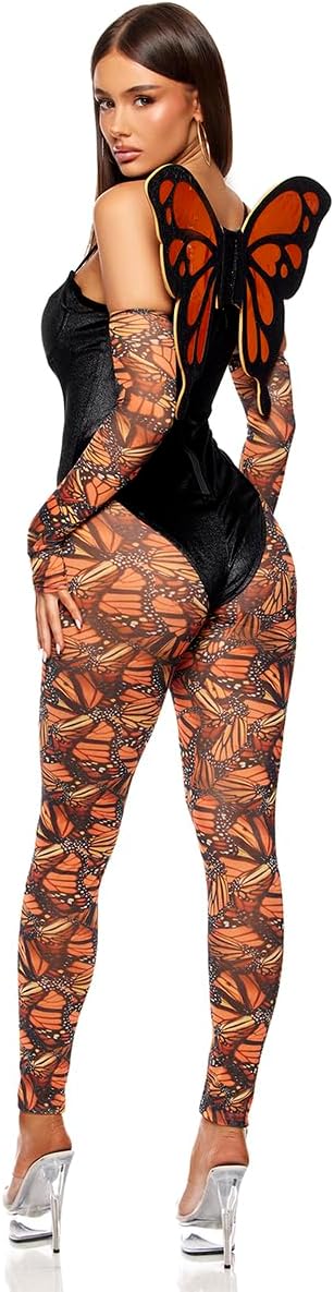 Forplay Women's Metamorphosis 4-piece Women's Butterfly Costume