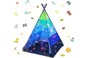 LimitlessFunN Teepee Kids Play Tent