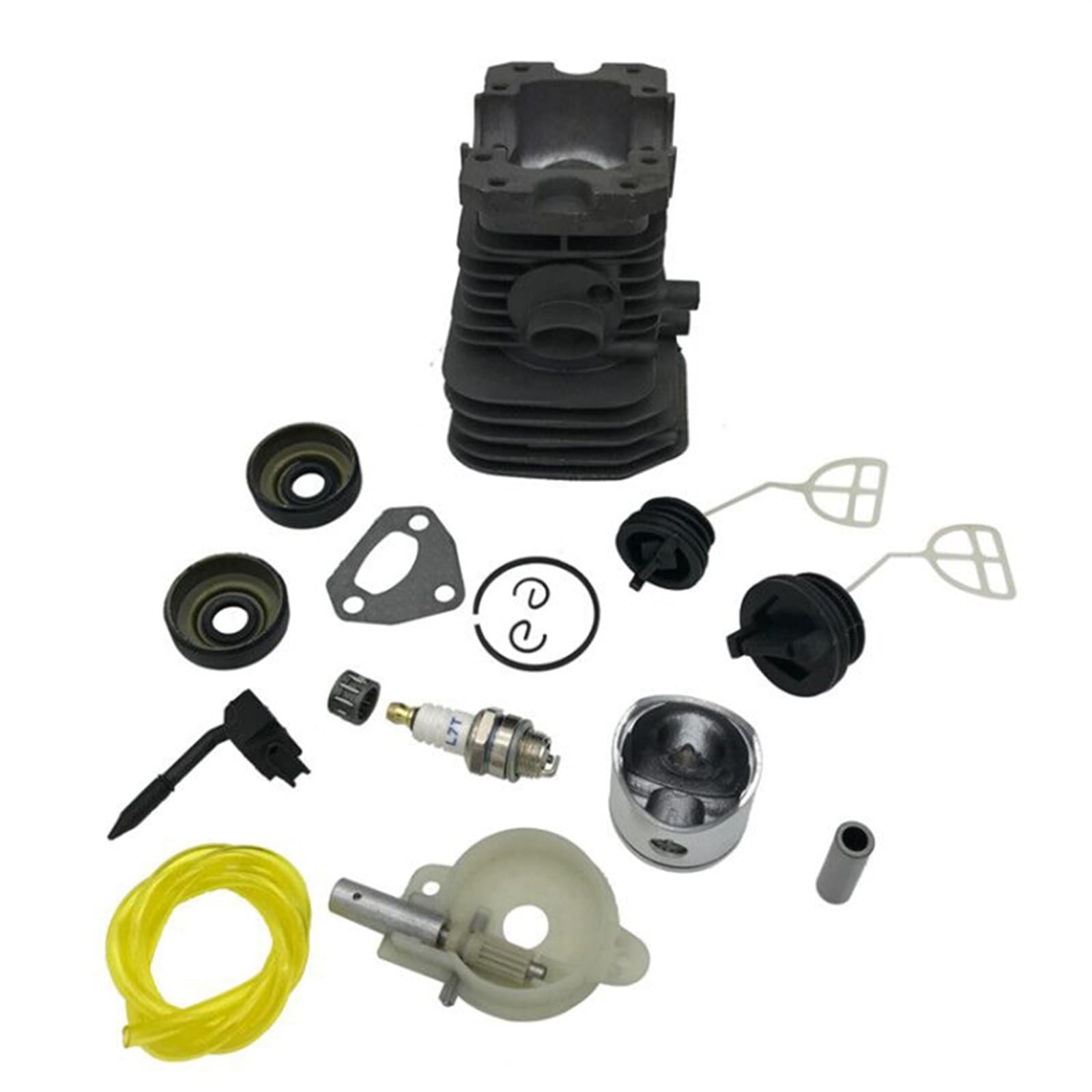 40mm Cylinder Piston Oil Seal Pump Gasket Spark Plug Kit Fit for Husqvarna 141 142 Chainsaw Spare Parts Tłok cylindra