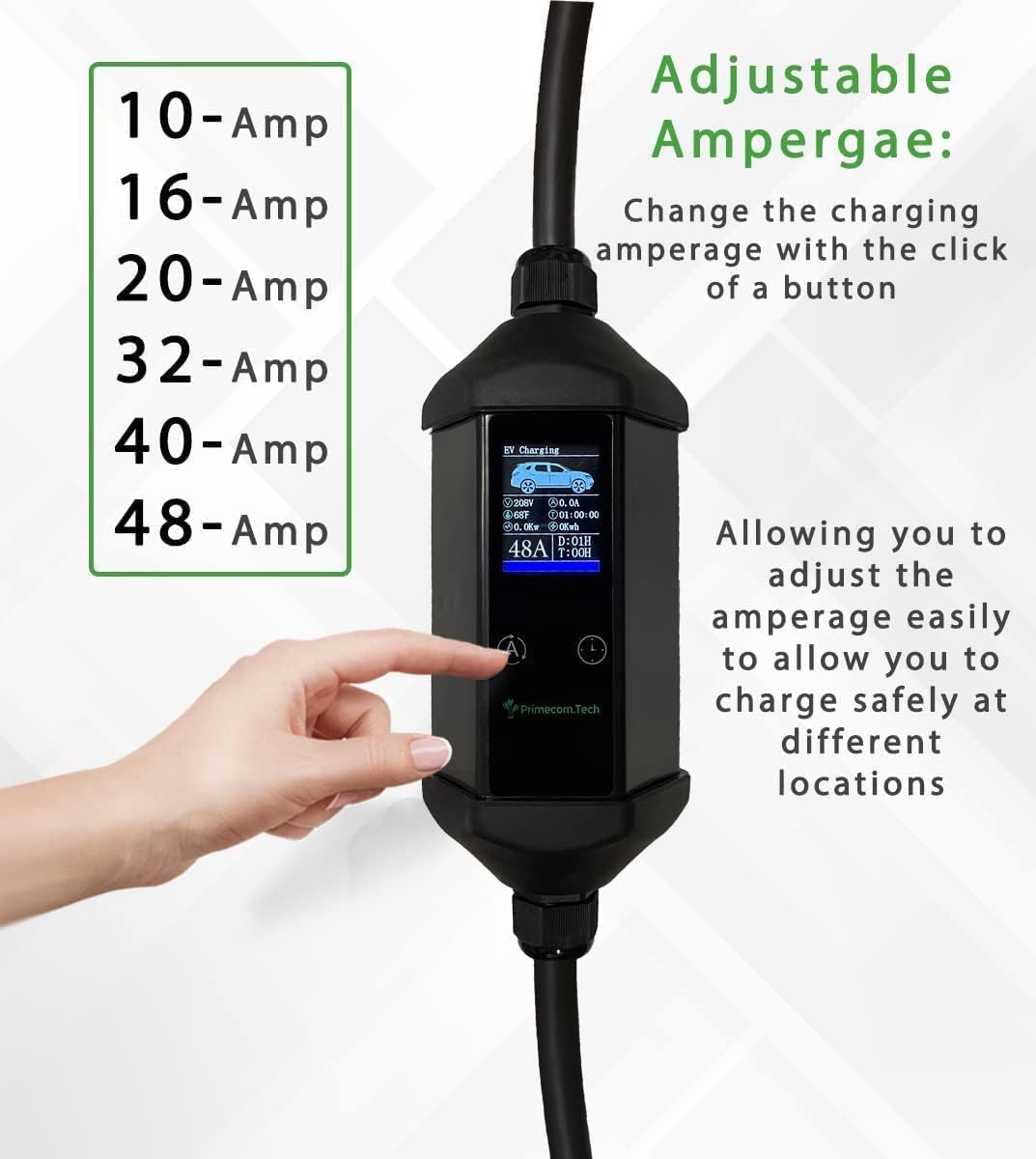 PRIMECOM-48Amper-PORTABLE (14-50P, 50-Feet)