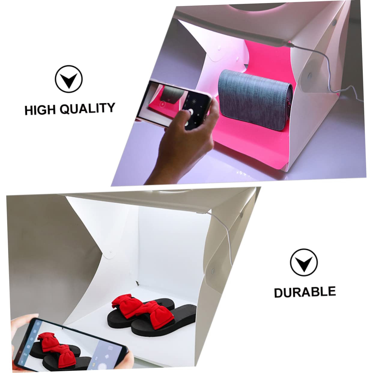 Petit Caisson Photo Lumineux pour Présentation De Produits Caisson Lumineux pour Toile De Fond De Photographie