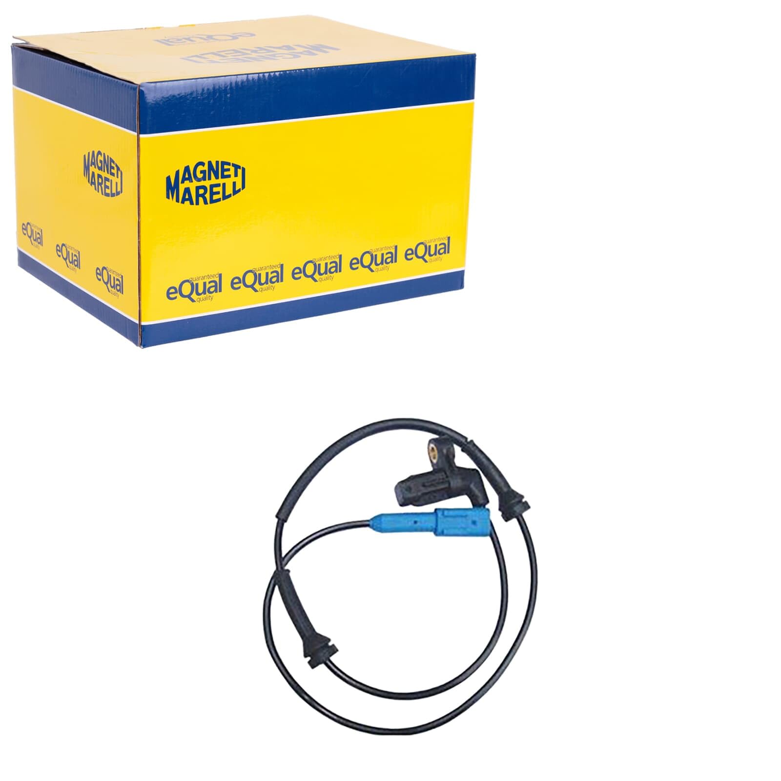 Magneti Marelli Schwarz Abs-Sensor | Kompatibel Mit: Peugeot 206 Cc, 206 Schrägheck, 206 Stufenheck, 206 Sw, 206 Van, 206+