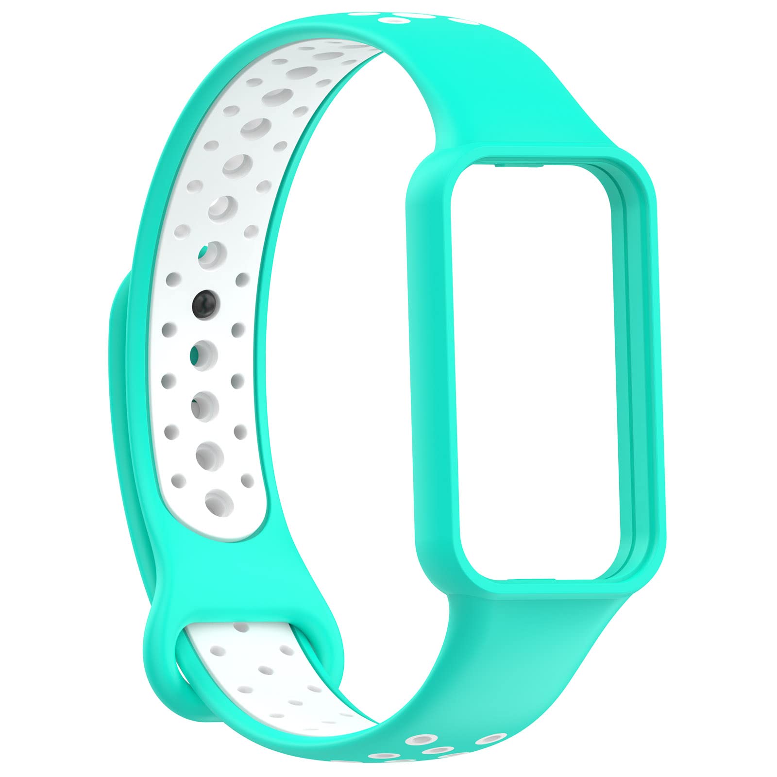 CZhkg 2 Pcs Smart Watch Strap for Redmi Smart Band 2 Strap, Sport Silicone WatchBand Armband Strap - Image 4