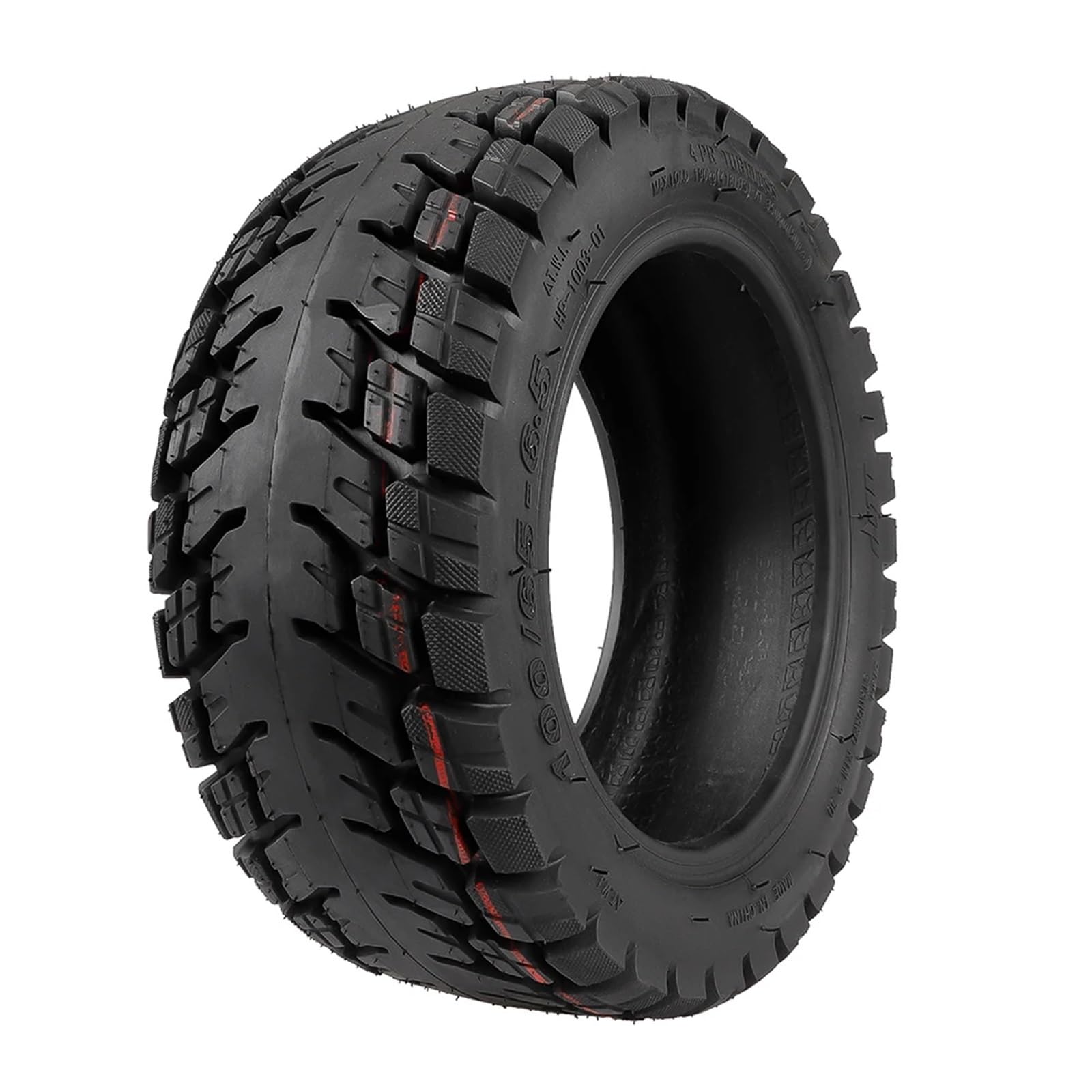 Gomme Monopattino Elettrico,Pneumatico Solido Pneumatico Tubeless 11" 100/65-6.5 Allargato E Ispessito Per Scooter Elettrico, Ruota Fuoristrada Antiscivolo
