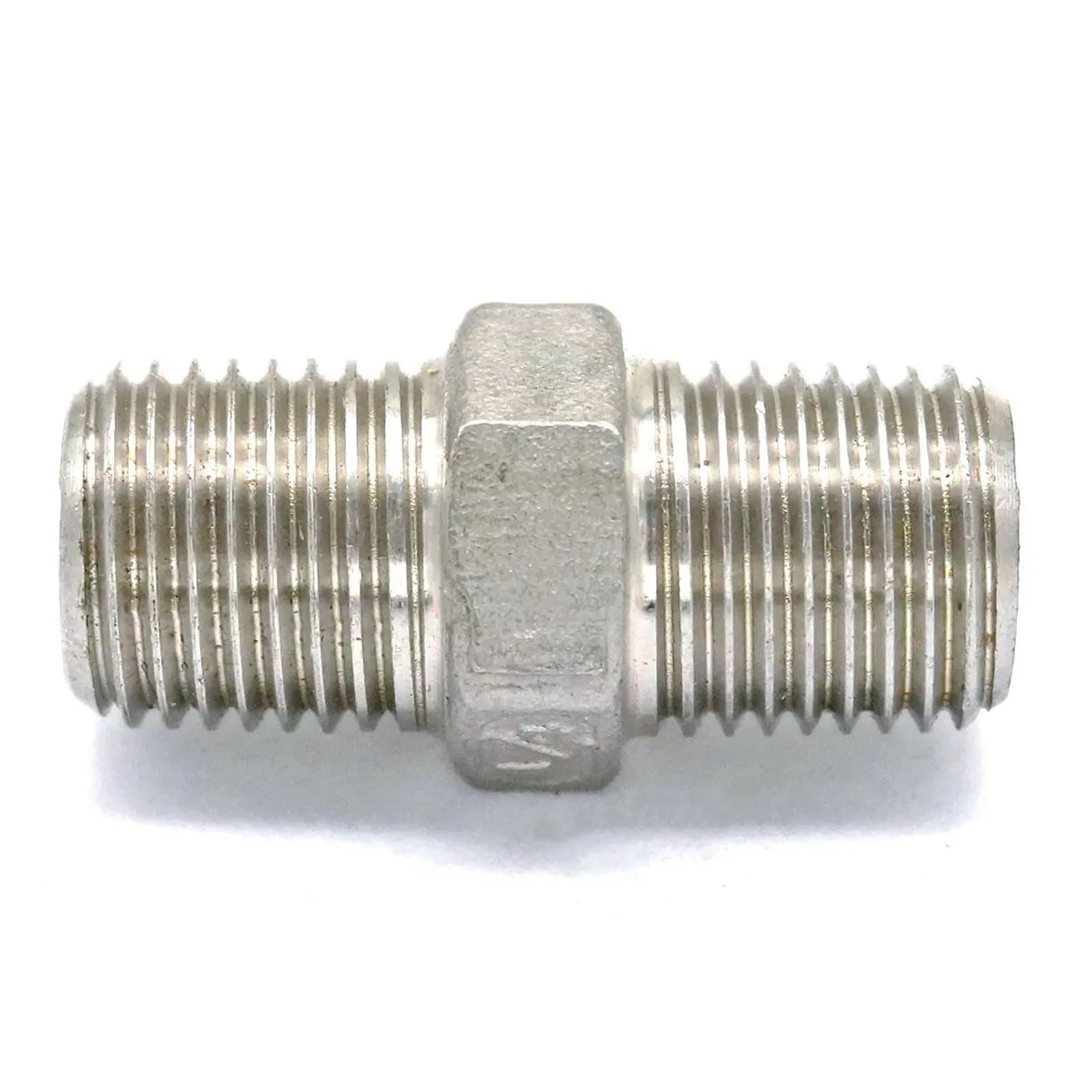 Rosca Macho BSP De 1/8 ", 1/4", 3/8 ", 1/2", 3/4 ", 1", Rosca Hexagonal De Acero Inoxidable 304