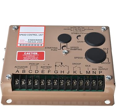 WFLNHB ESD5500E Electronic Engine Speed Controller Governor Generator Genset Parts