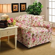 Madison Jersey Chair Slipcover, Pink