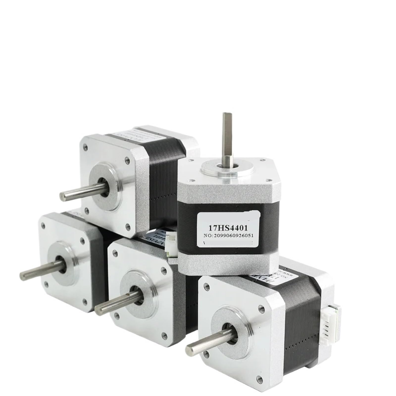 Moteur pas à pas Nema 17 17HS4401 12V 1.5A lot de 5 pièces pour imprimante 3D et CNC