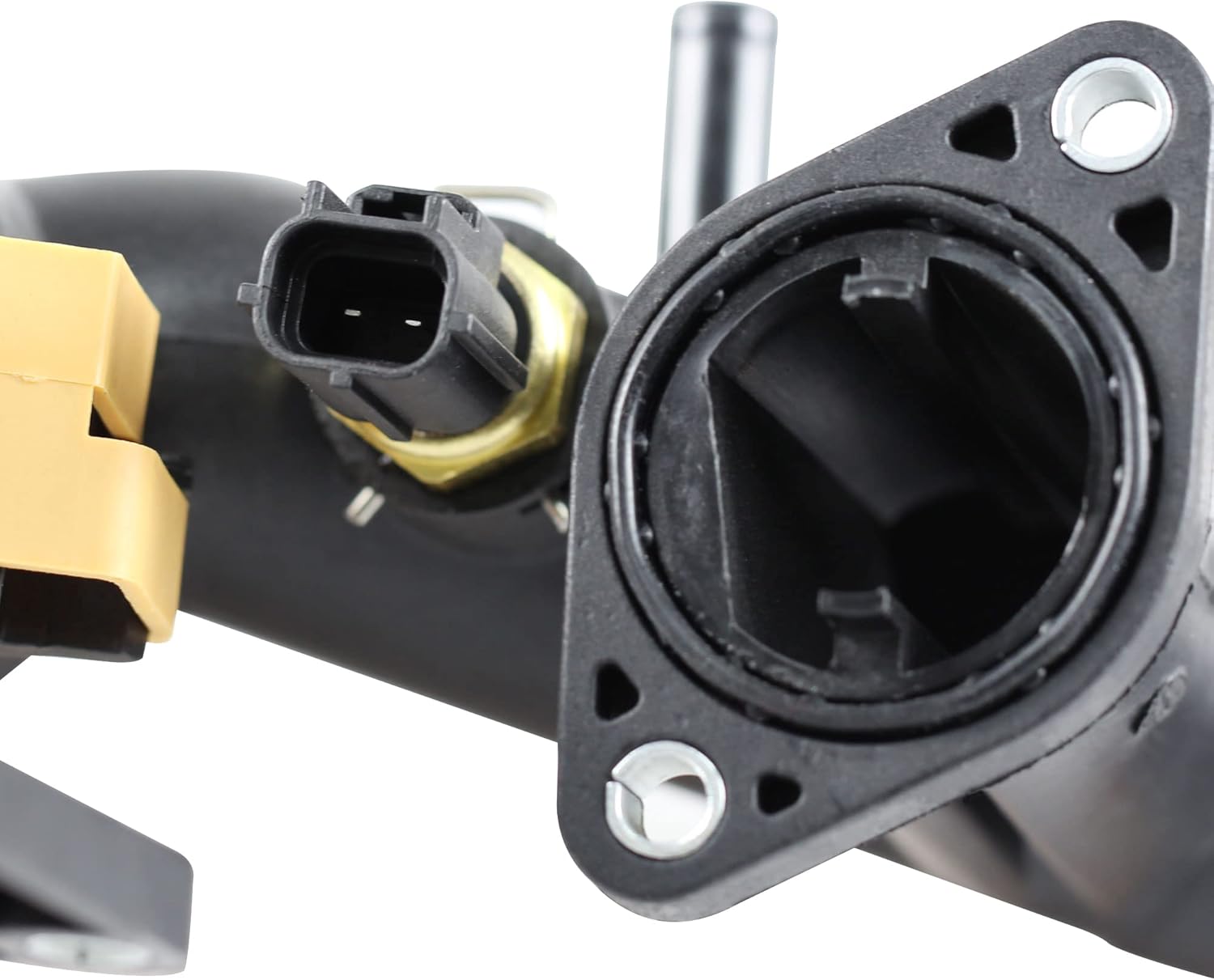 BOXI Thermostat Housing Kit Assembly with Sensor Gasket Fit for Land Rover LR3 2005-2009 / for Range Rover Sport 2006 2007 2008 2009 4.4L V8 LR005631