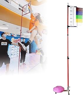 FENGSSLL Vertical Jump Tester Jump Measurement Test Stick Pole Tool, 1.2m-3.5m Vertical Jump Trainer for Kids Youth, Basketball Volleyball Jumping Test Assessment Tool