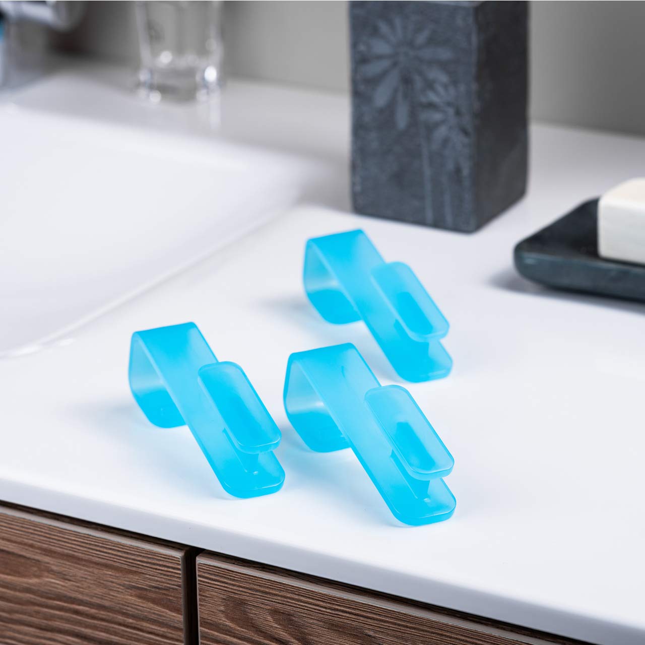 WELLGRO 6x Heizkörperhaken Weiß - Made In Germany Für Rundheizkörper