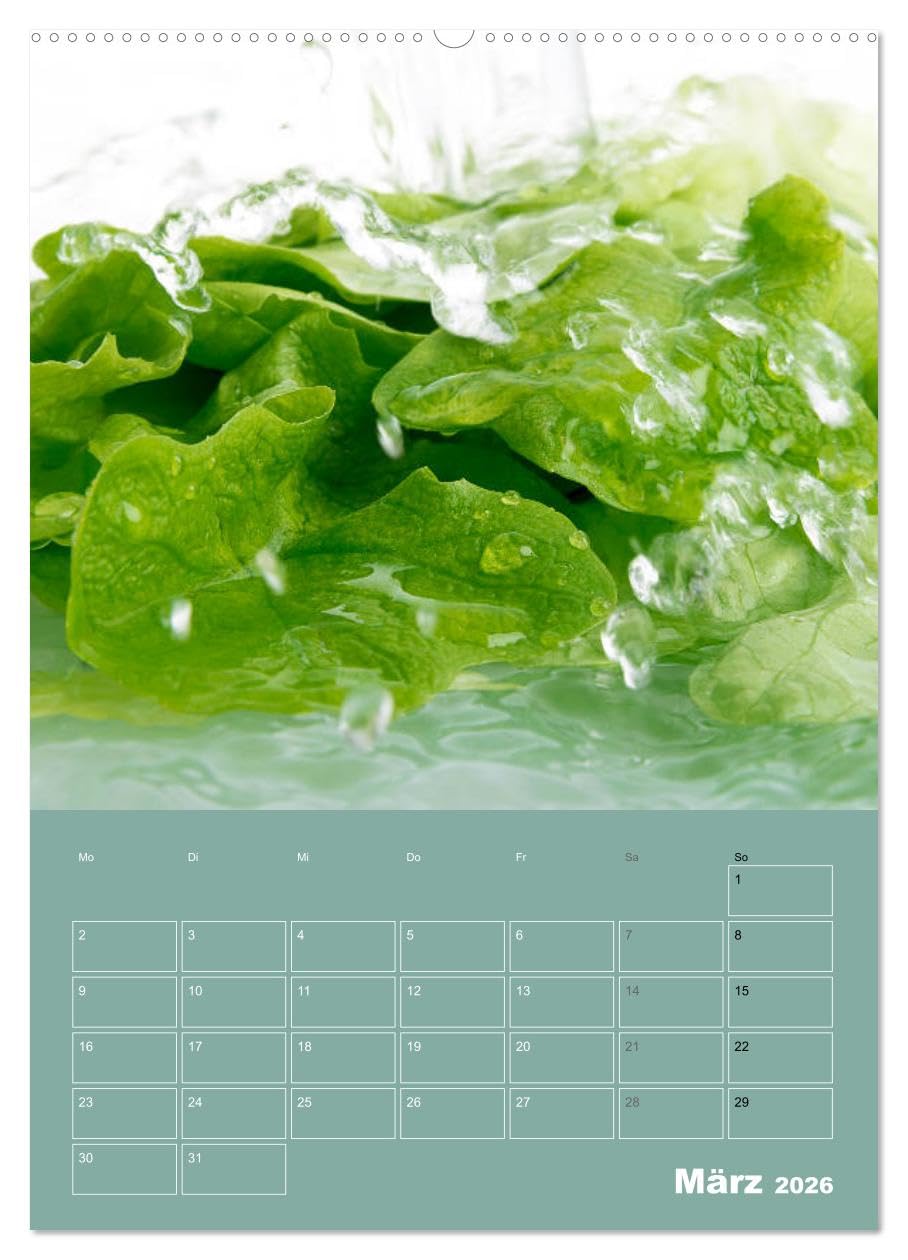 Buntes für die Küche (hochwertiger Premium Wandkalender 2026 DIN A2 hoch), Kunstdruck in Hochglanz: Frische und farbenfrohe Foodbilder für die Küche. (CALVENDO Lifestyle)