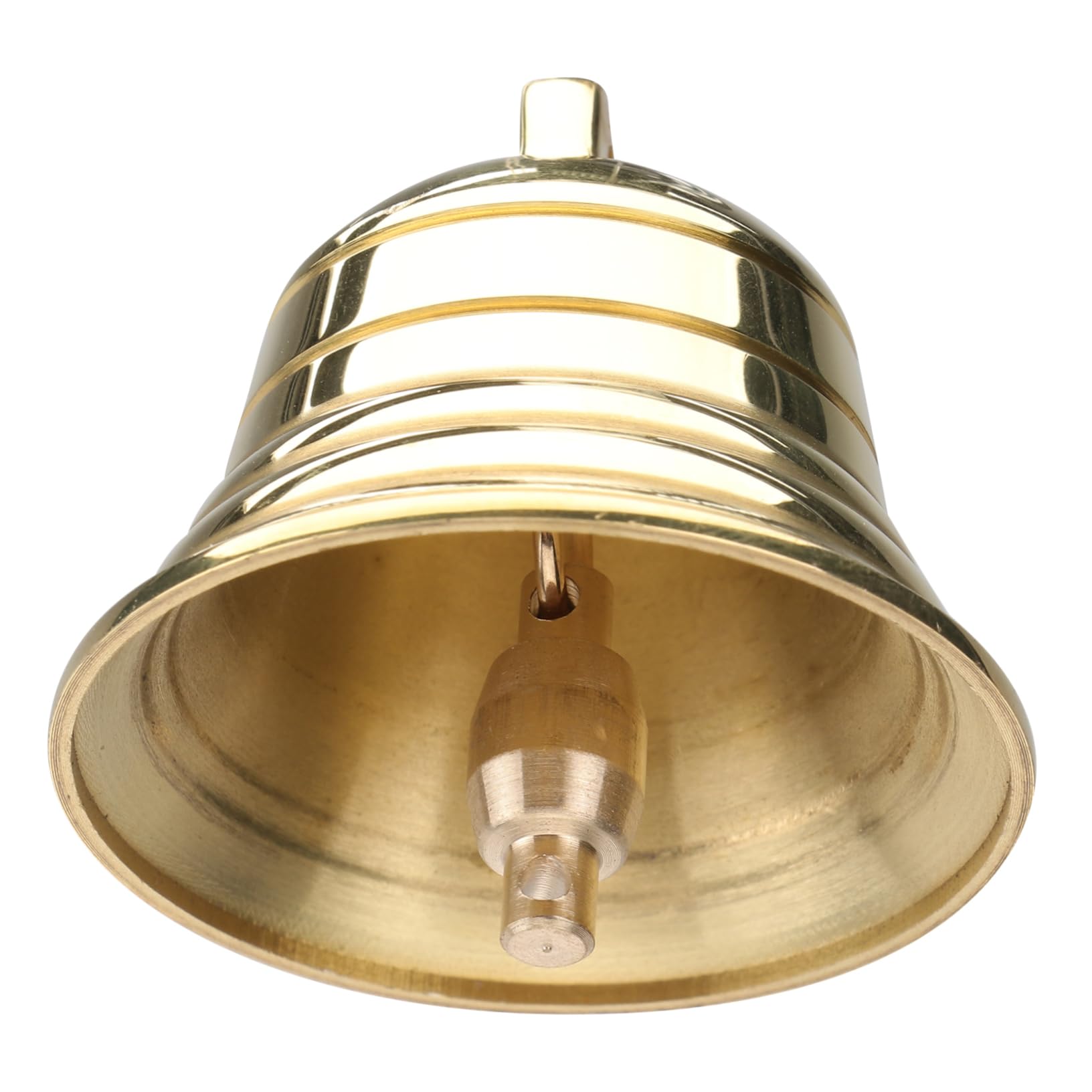 Ciieeo Campana in Ottone Decorativa Da 5 Cm, Ciondolo Creativo Per Decorazioni Natalizie e Artigianato Fai Da Te, Campane Di Natale Per Casa, Giardino, Matrimoni e Feste