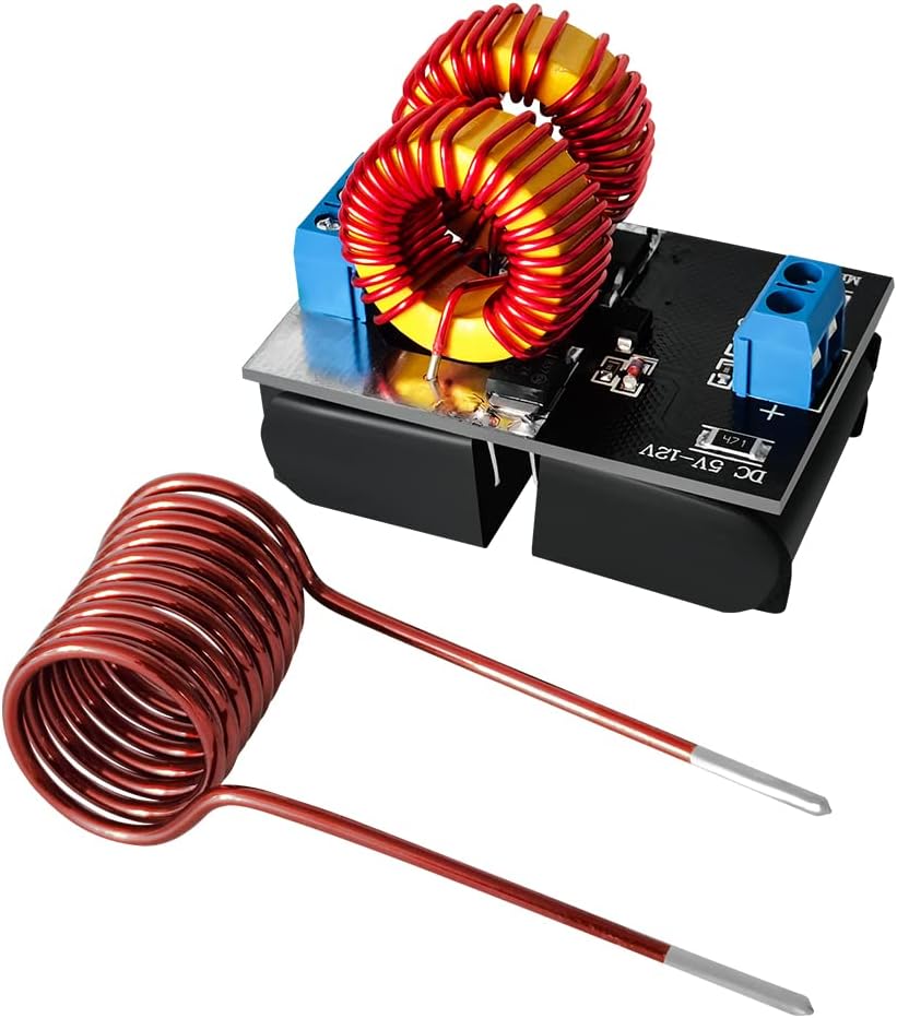 DC5-12.0V Input Voltage ZVS Induction Heating d 120W Large Power Flyback Heating Driver DIY Cooker and Ignition Coil