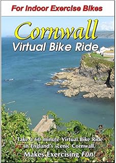 Cornwall UK Virtual Bike Ride Scenery DVD