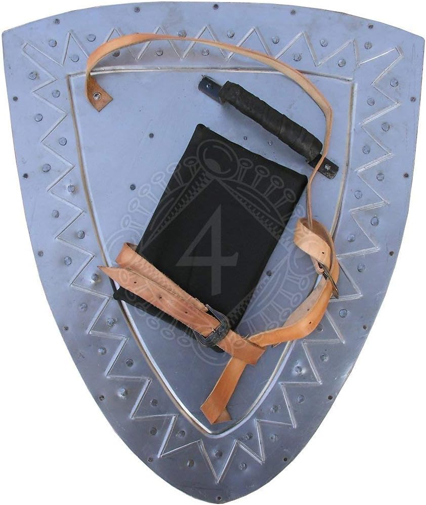 NauticalMart Medieval Steel Battle Shield
