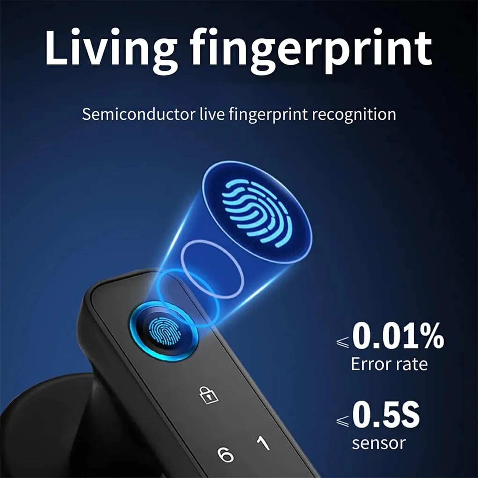 Biometryczny inteligentny zamek do drzwi z czytnikiem linii papilarnych Elektroniczny cyfrowy Hasło Odcisk palca Bezkluczykowa klamka antywłamaniowych Strona główna Biuro Handlowe(Nero)