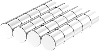 N52 Magnet-3/8"D x 3/8"H - 20 Pack Cylinder Super Strong Neodymium Thick Disc Rare Earth Magnets, Small Cylindrical Refrigerator Magnets for Fridge,Crafts,Office,Whiteboard,Dry Erase Board