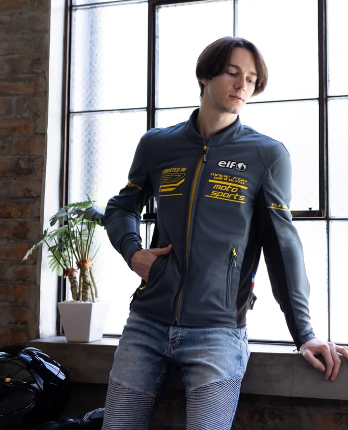 Amazon.co.jp: エルフ(elf) バイク フレッドメッシュジャケット S