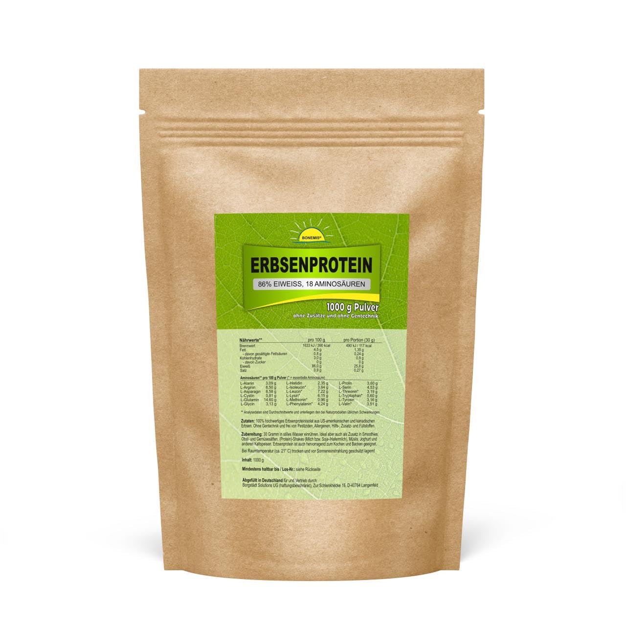 Bonemis Erbsenprotein 1 kg