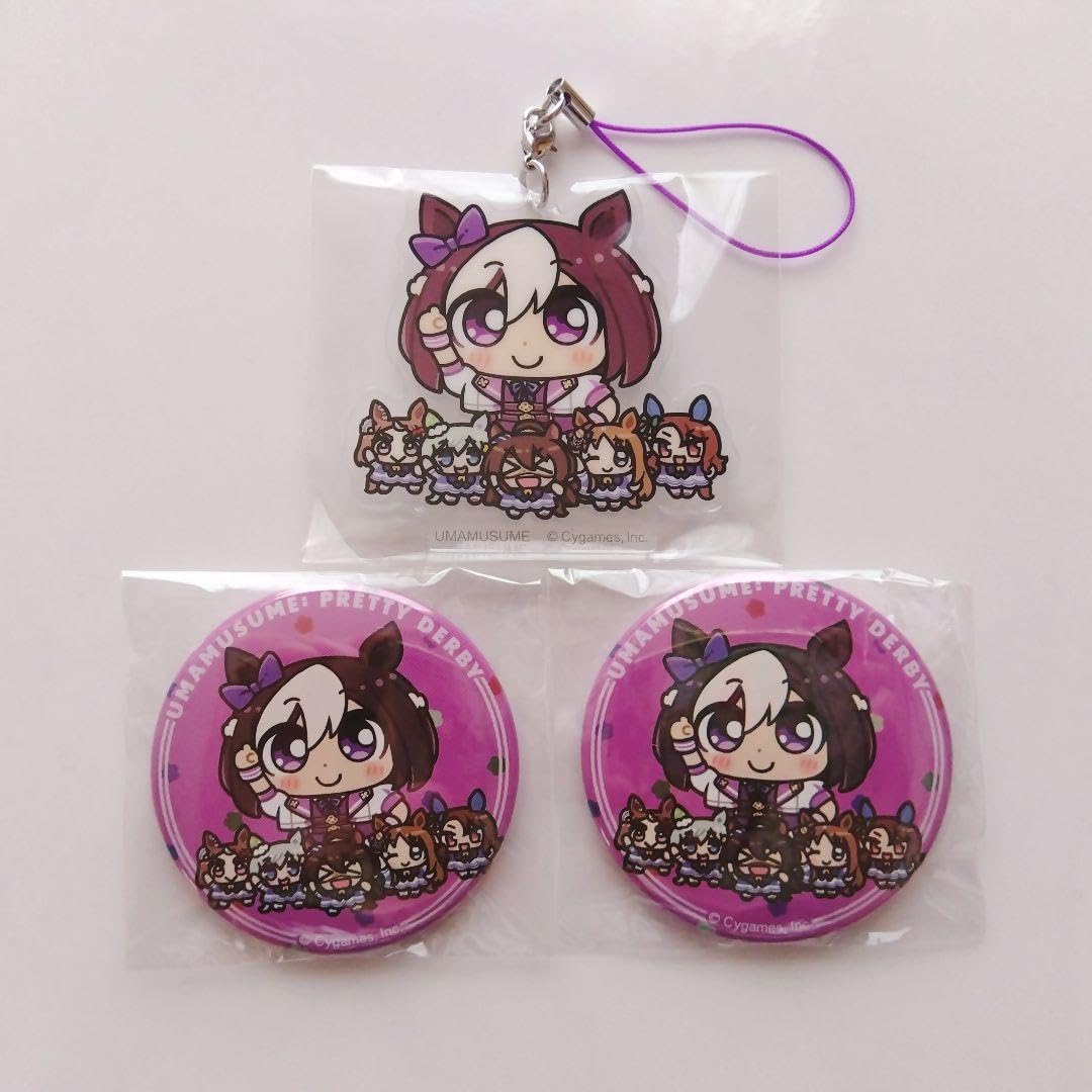 Amazon.co.jp: ウマ娘 ぬいぐるみといっしょ アクリルストラップ·缶