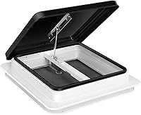 Vista 23 de Ventilación de techo para caravana o remolque, manual de 14 x 14 pulgadas