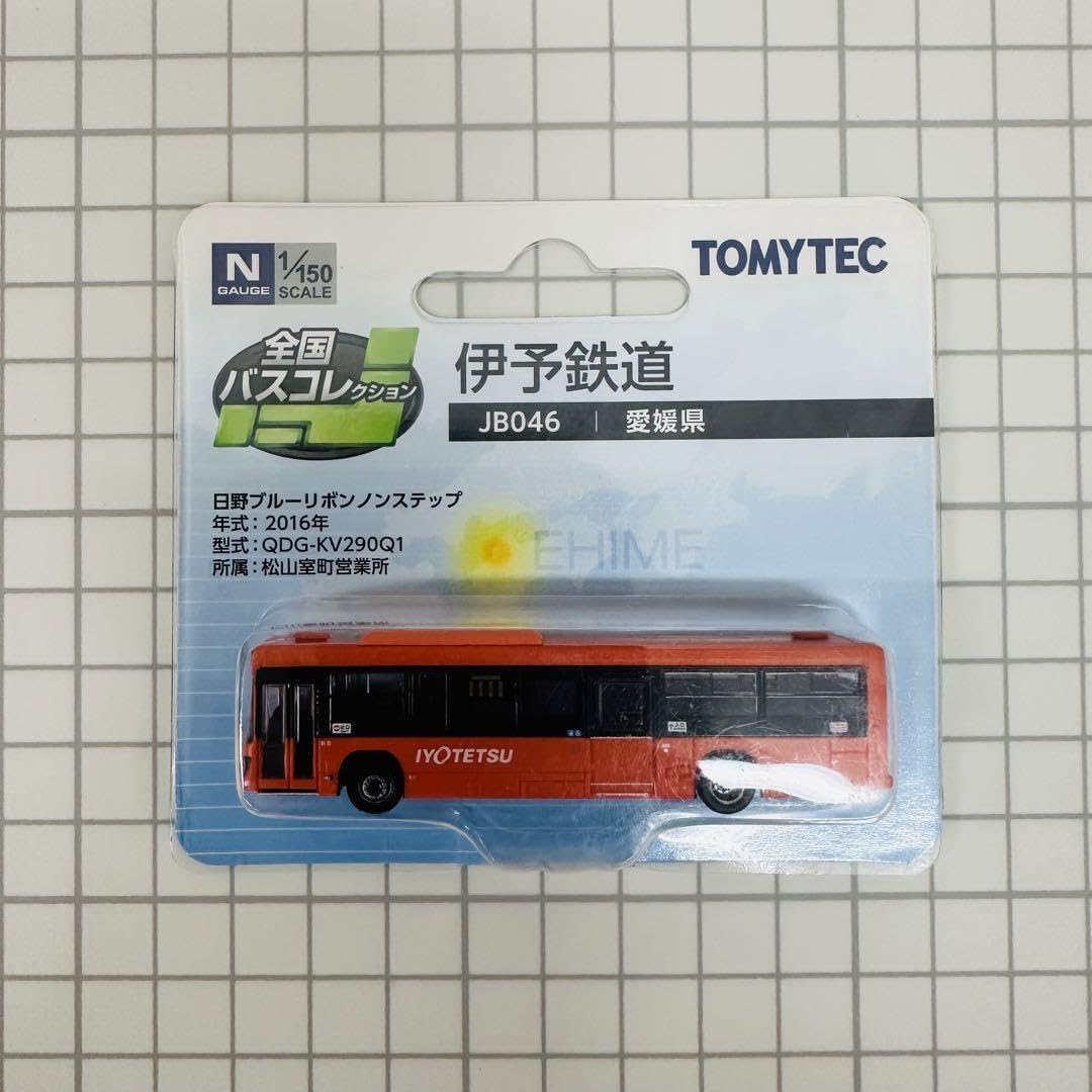 ??????? Bascolle Iyo Railway Hino Blue Ribbon JB046 Tomytec