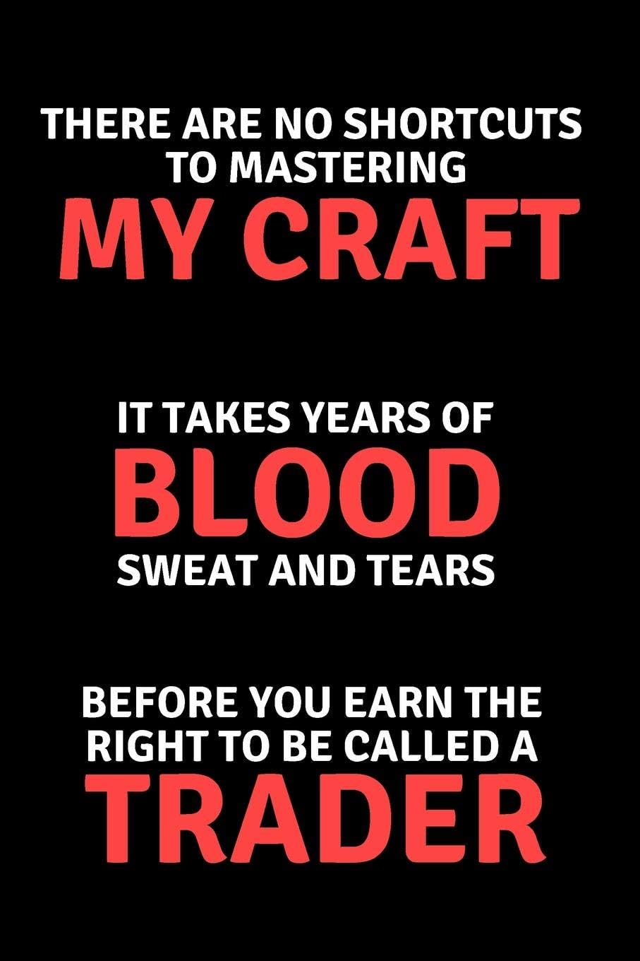 Stock Trading Notebook: Black&Red&White Cover Lined Trade Journal Gift For Active Traders/Investors To Writing Short Term Investments Ideas Strategies And Tracking Your Future Transactions