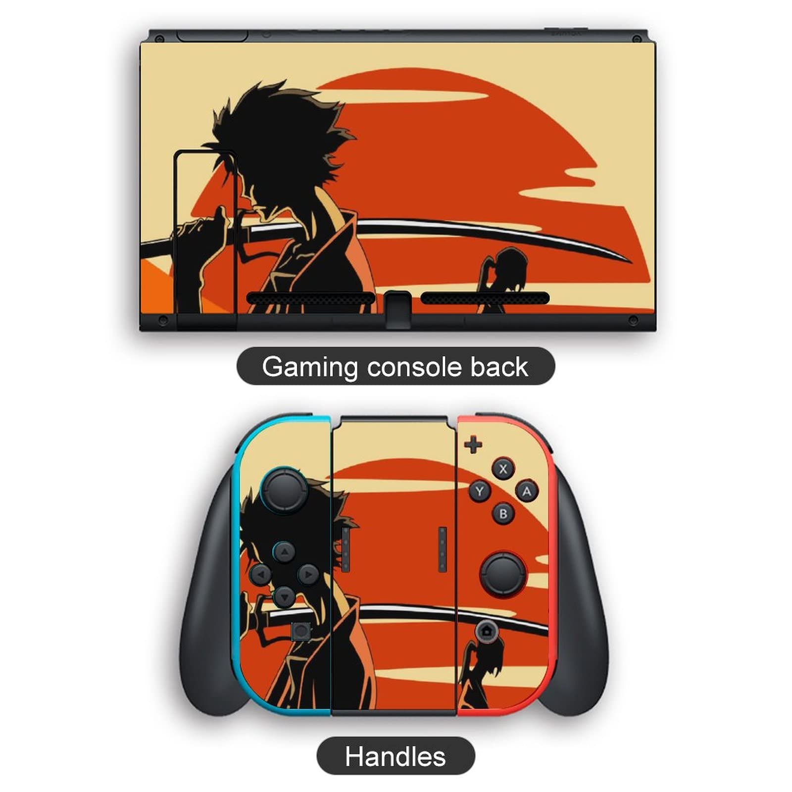 Amazon.co.jp: アニメ サムライチャンプルー Switch スキンシール