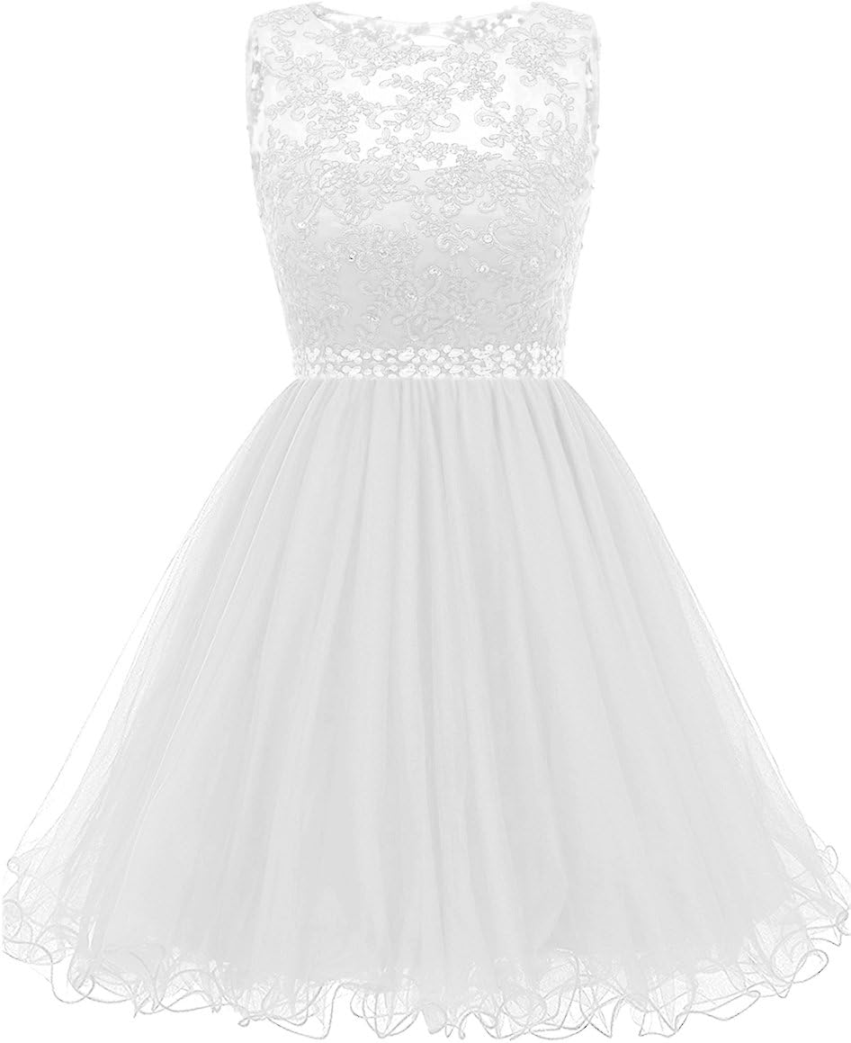 Himoda Lace Homecoming Dresses Sequined s Cocktail Prom Gowns Short H010