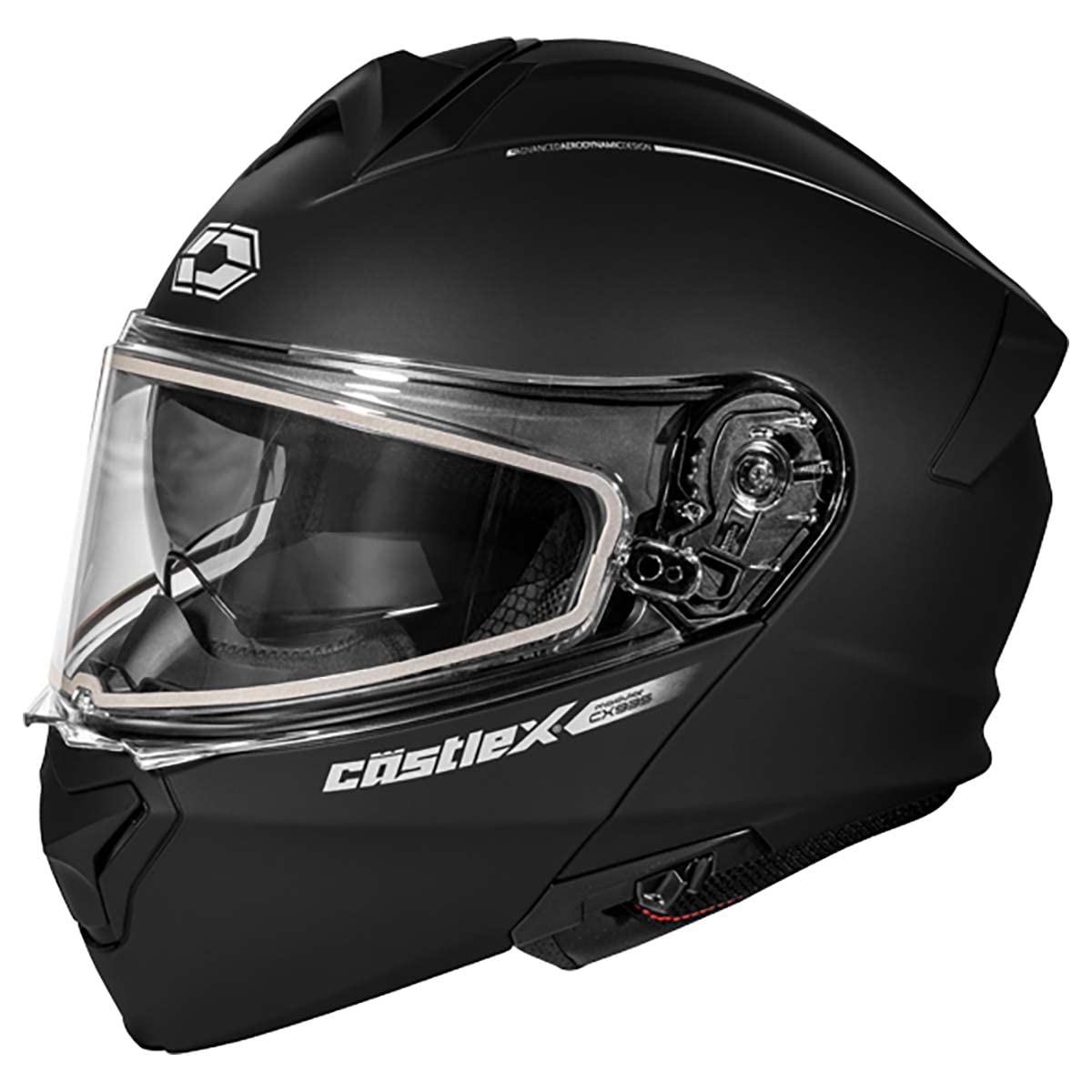 Castle X CX935 Modular Snow Helmet (Matte Black - 5X-Large)
