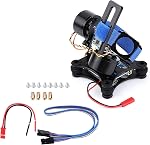 Drone Camera Gimbal, Metal Brushless Gimbal Board BGC 2.2 RC Drone Quadcopter Part Compatible for 3/ 3+ / 4(Black)