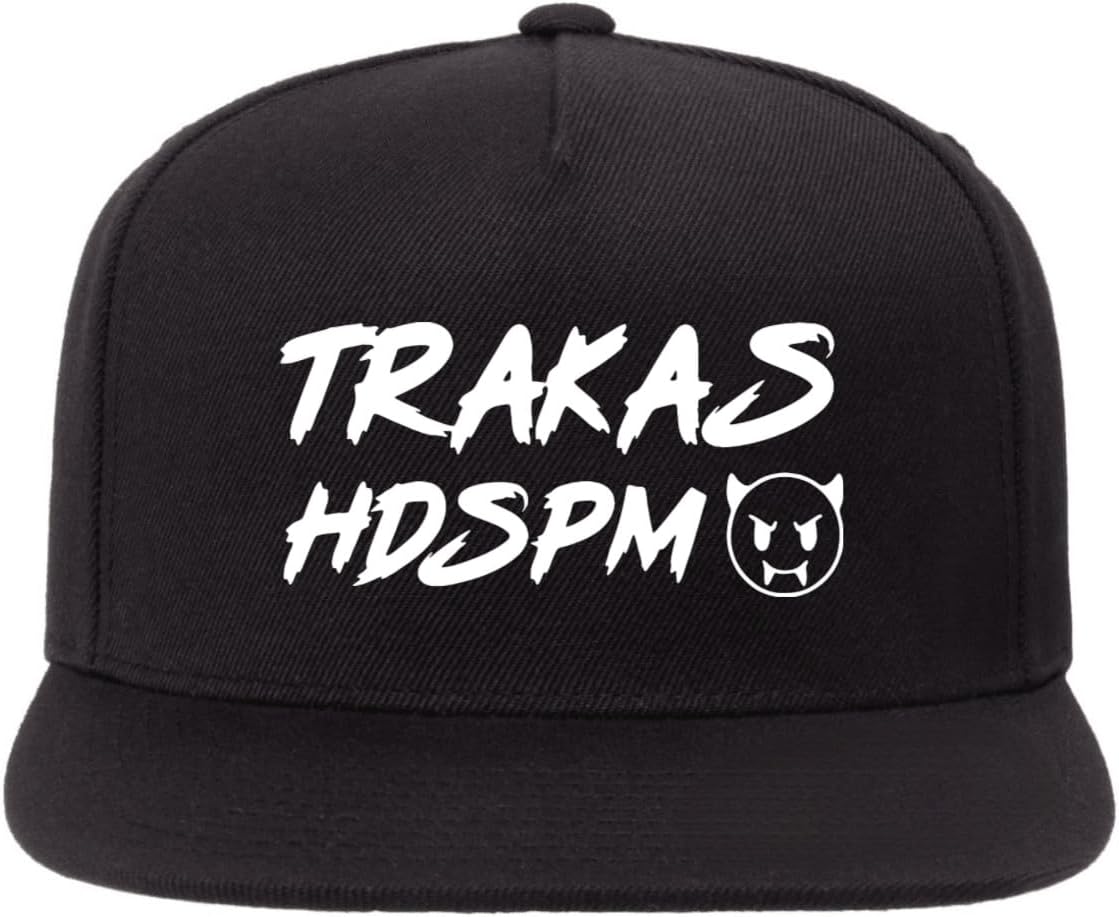 Trakas HDSPM - Flatbill Snapback Hat Black