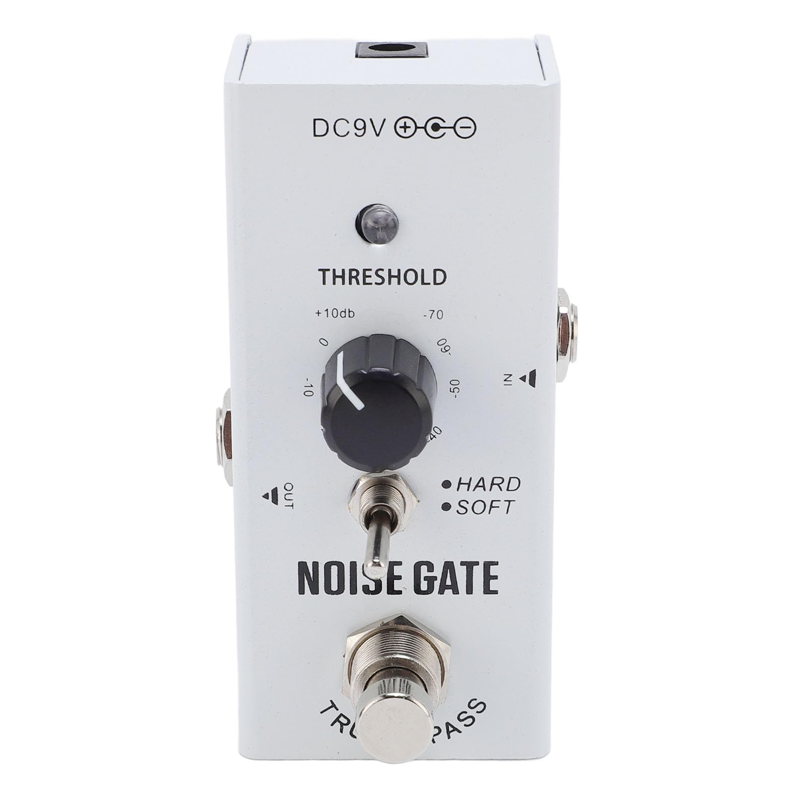 Noise Gate Pedal, Starke Rauschunterdrückung Ordinary Sound Purification Noise Gate Effekt Pedal Threshold Control Noise Killer Gitarrenpedal für E-Gitarre