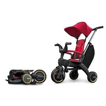 doona ドゥーナ 三輪車 レッド キャンペーン】折りたたみ式三輪車LIKI trike(リキトライク