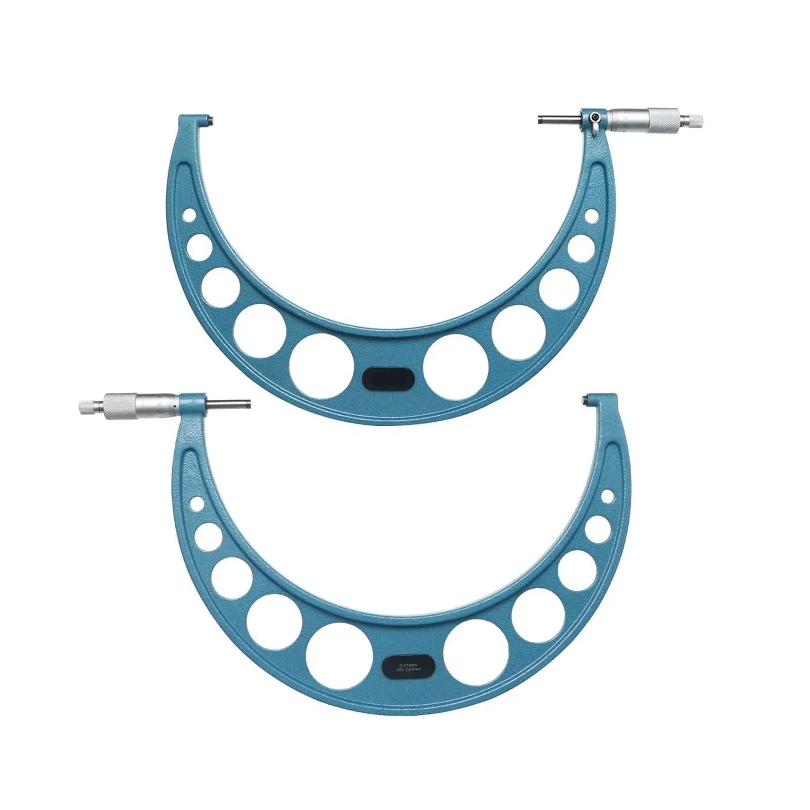 Micromètre, Outil de jauge micrométrique extérieur 225-250 mm Micromètre à échelle micrométrique 5201-250A